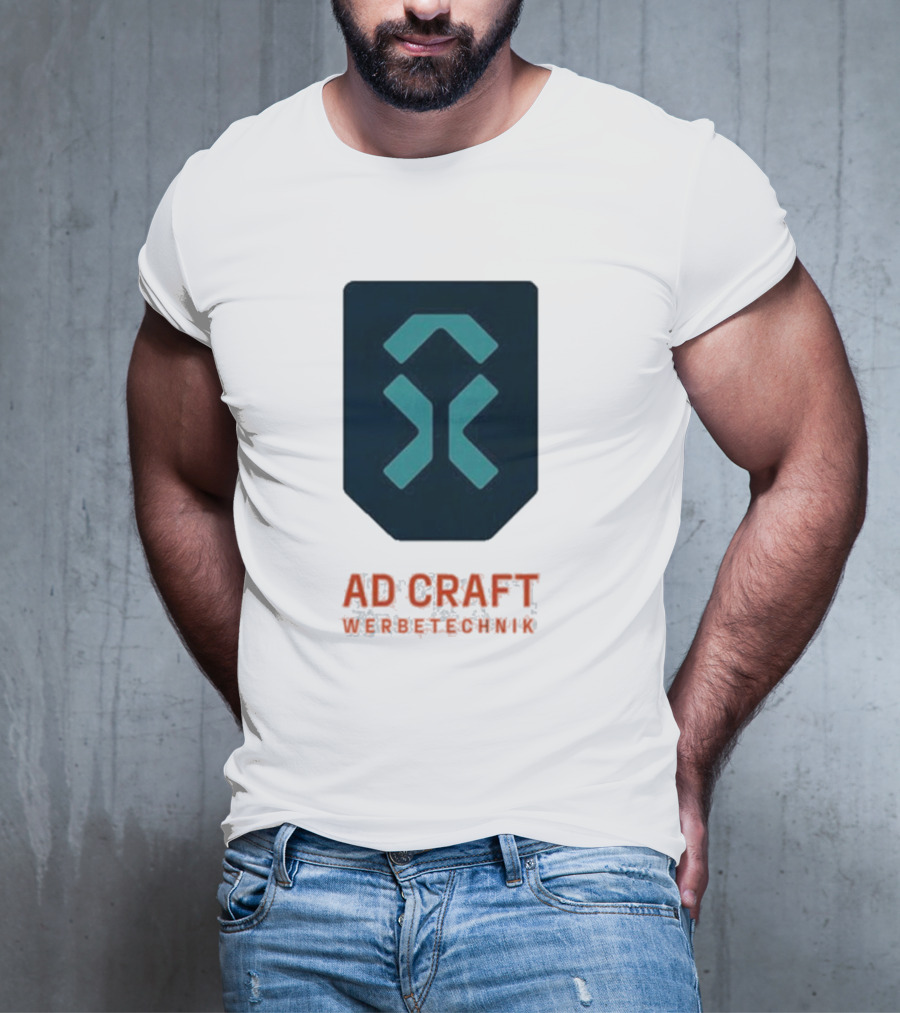 Ad Craft Werbetechnik Emblem Symbolic Representation T-Shirt