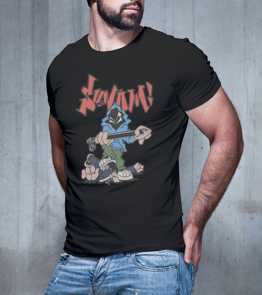 SunamI Billy Club Hoodie Character With Bat T-Shirt