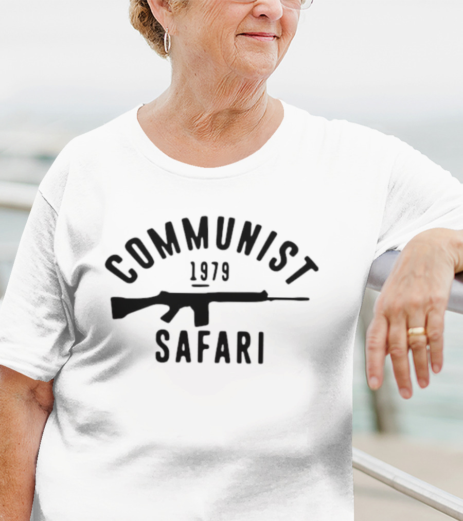 COMMUNIST SAFARI 1979 AK-47 T-Shirt