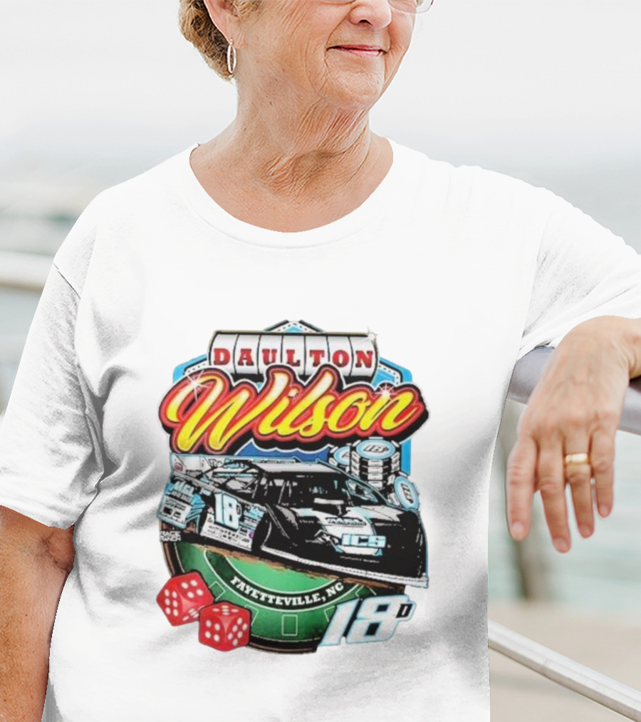 Daulton Wilson Gamblin Man 18 Race Car Fayetteville NC T-Shirt
