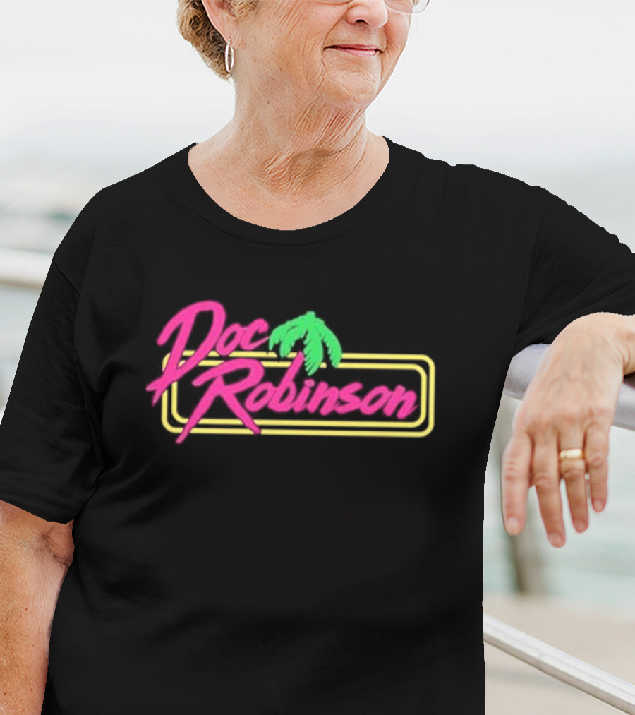 Doc Robinson Palm Neon T-Shirt