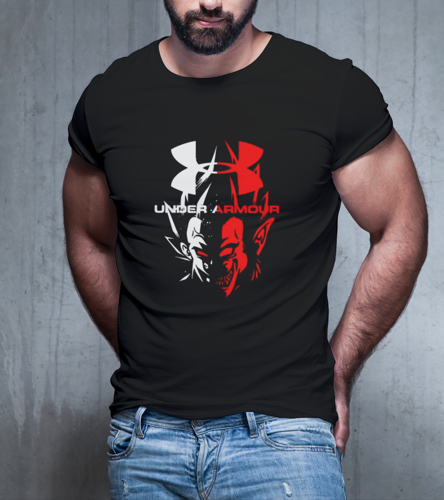 Vegeta Dual Face Under Armour Dragon Ball T-Shirt