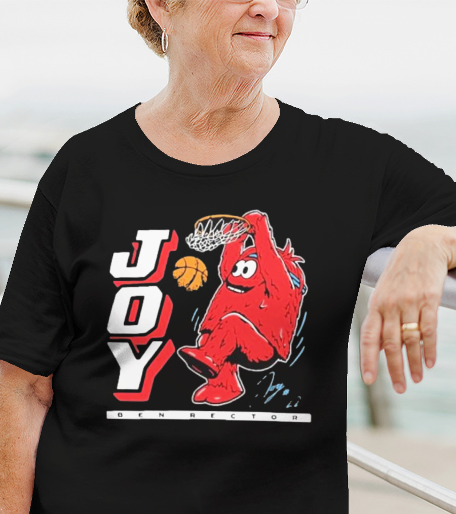 Ben Rector Joy Basketball Dunking T-Shirt