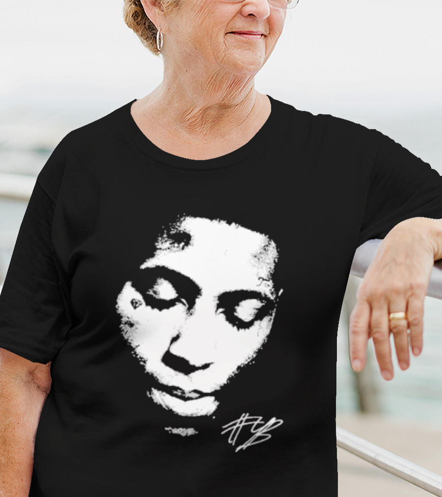 Never Broke Again Lonely Child NBA YoungBoy Signature Black And White Face T-Shirt
