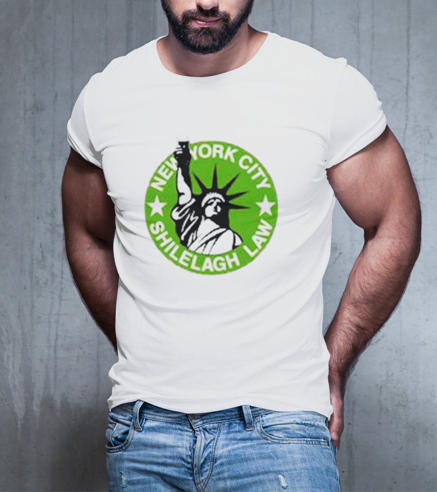 New York City Shilelagh Law Statue Of Liberty Beer T-Shirt