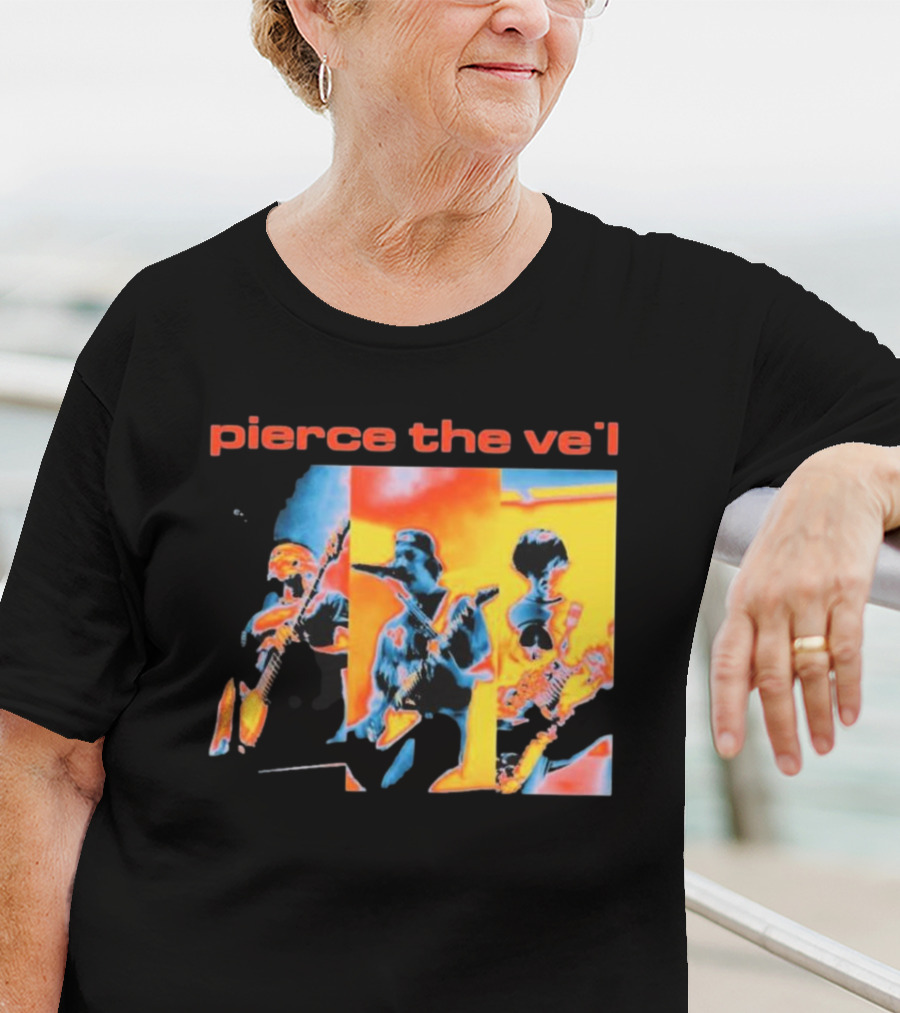 Pierce The Veil Rock Sound Issue 304 Psychedelic Band Performance T-Shirt