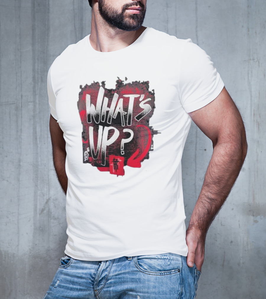 What's Up Bold Graphic R-Truth T-Shirt