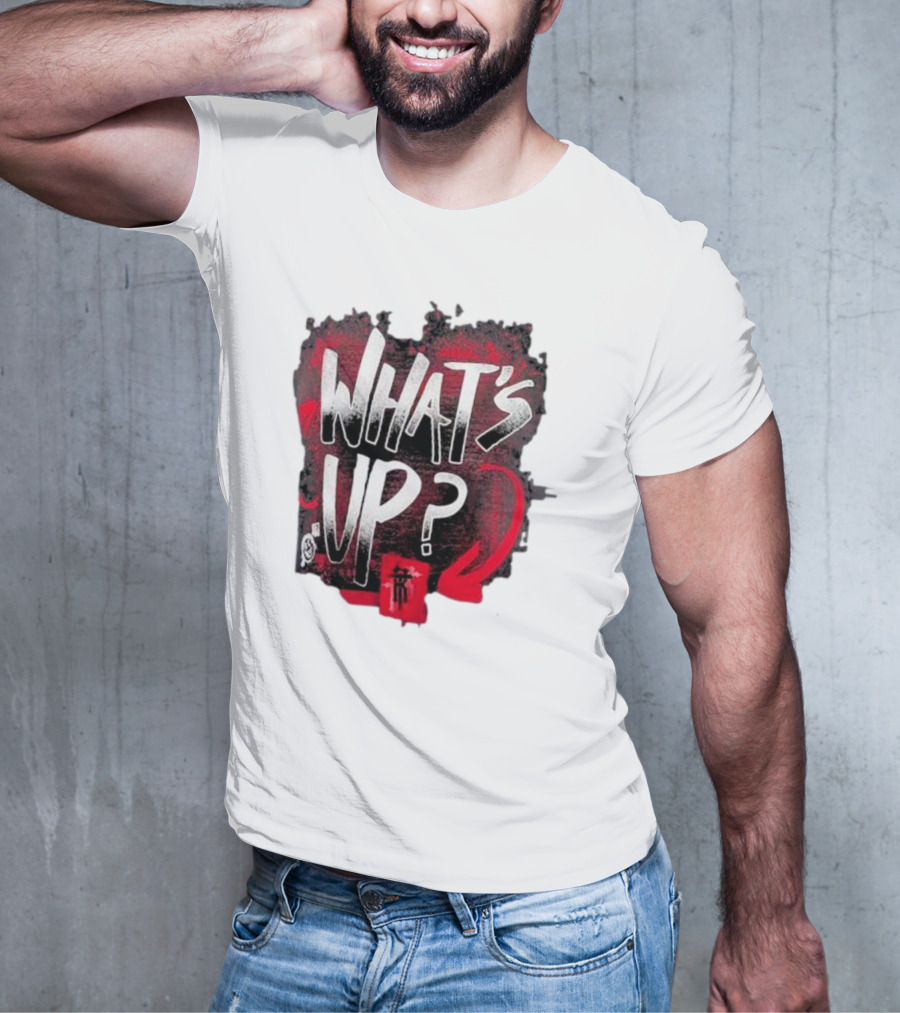 What's Up Bold Graphic R-Truth T-Shirt