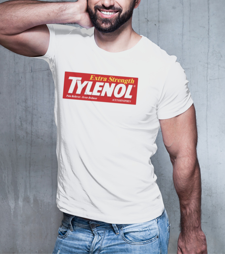 Methsyndicate Extra Strength Tylenol Pain Reliever Fever Reducer Acetaminophen T-Shirt