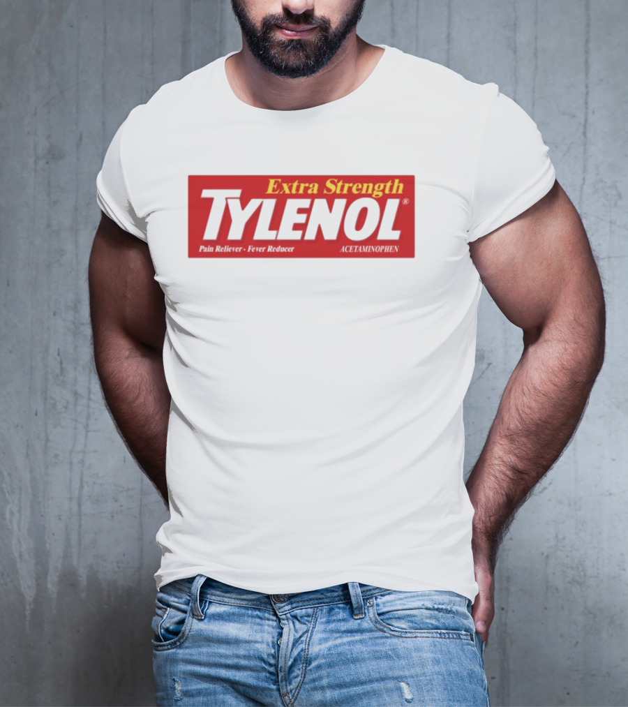 Methsyndicate Extra Strength Tylenol Pain Reliever Fever Reducer Acetaminophen T-Shirt