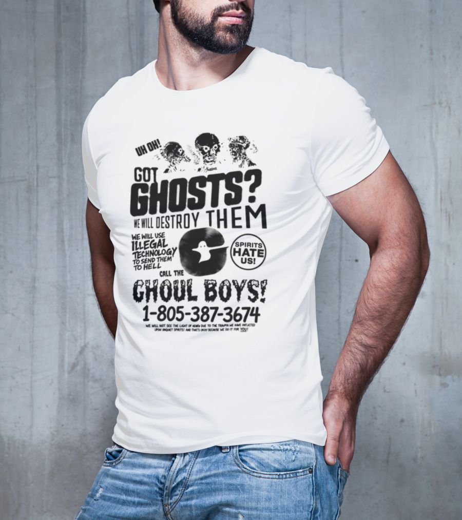 Er Ghoul Boys Hey Demons It's Me Ya Boy T-Shirt