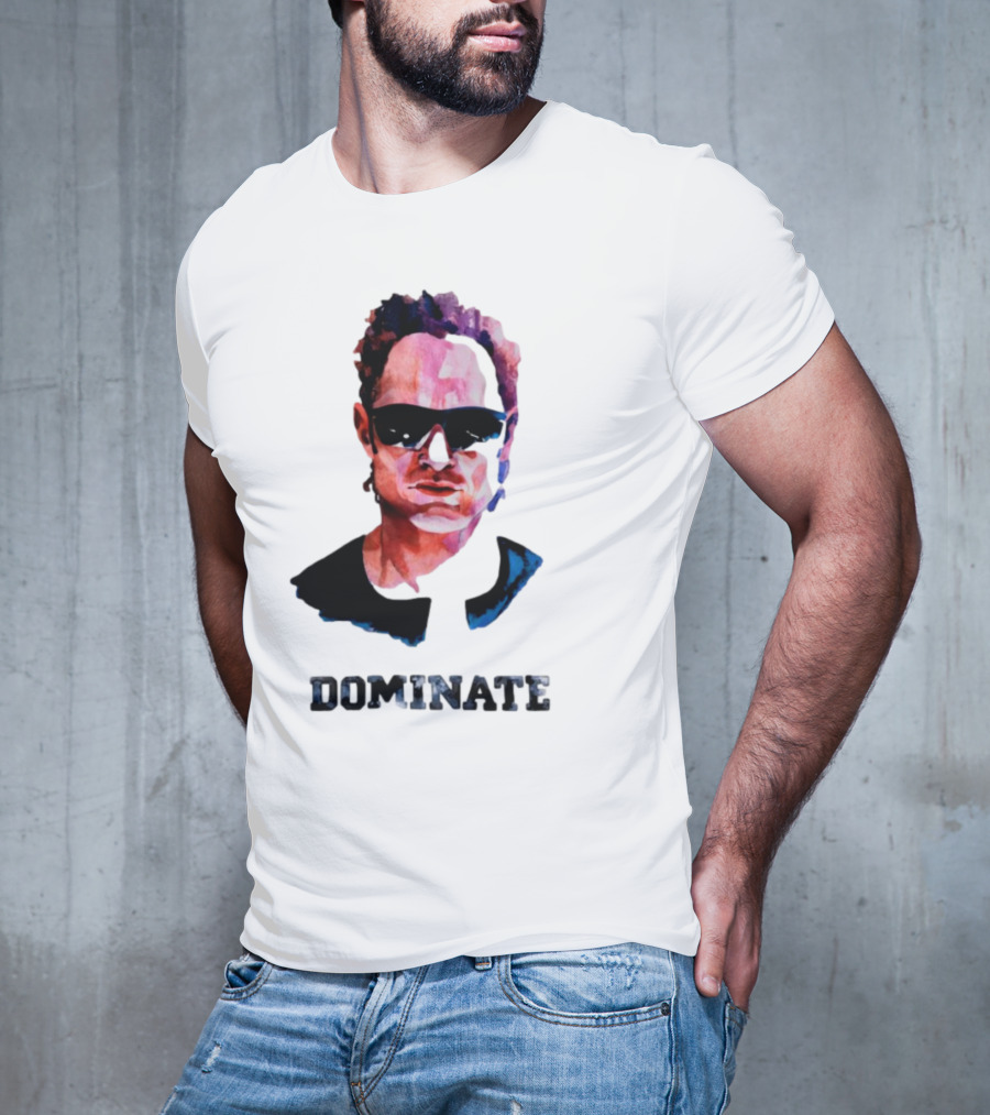 Dominate Win Lose Bold Sunglasses Illustration T-Shirt