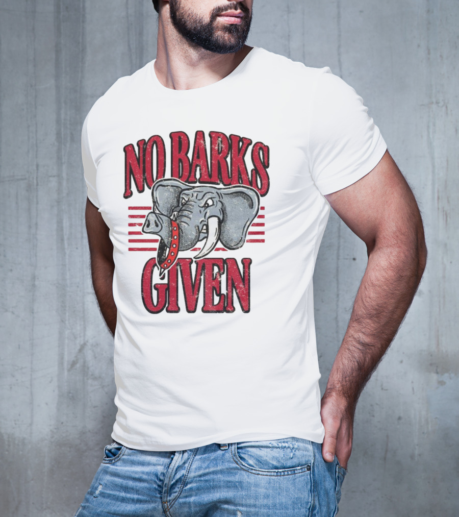 Alabama Crimson Tide Triumphs Over Georgia Bulldogs No Barks Given T-Shirt