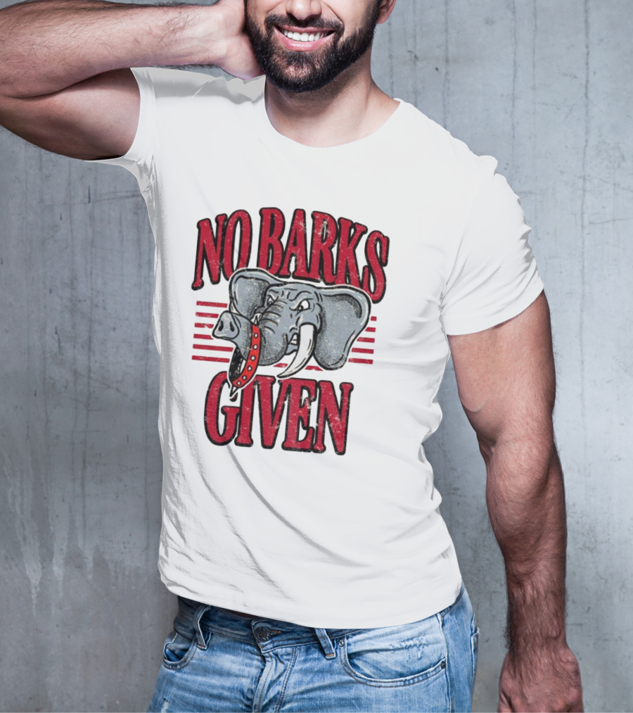 Alabama Crimson Tide Triumphs Over Georgia Bulldogs No Barks Given T-Shirt