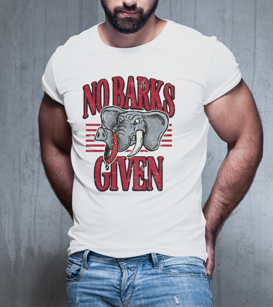 Alabama Crimson Tide Triumphs Over Georgia Bulldogs No Barks Given T-Shirt