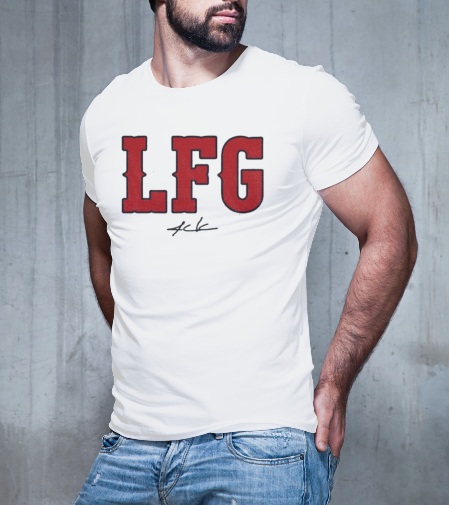 Alex Cora LFG Boston Red Sox October Baseball Signature T-Shirt