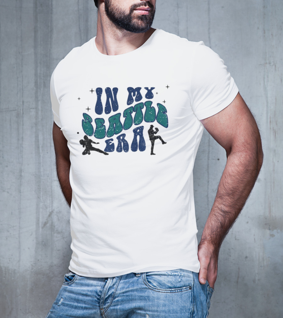 Seattle Mariners In My Seattle Era MLB Vintage Baseball T-Shirt