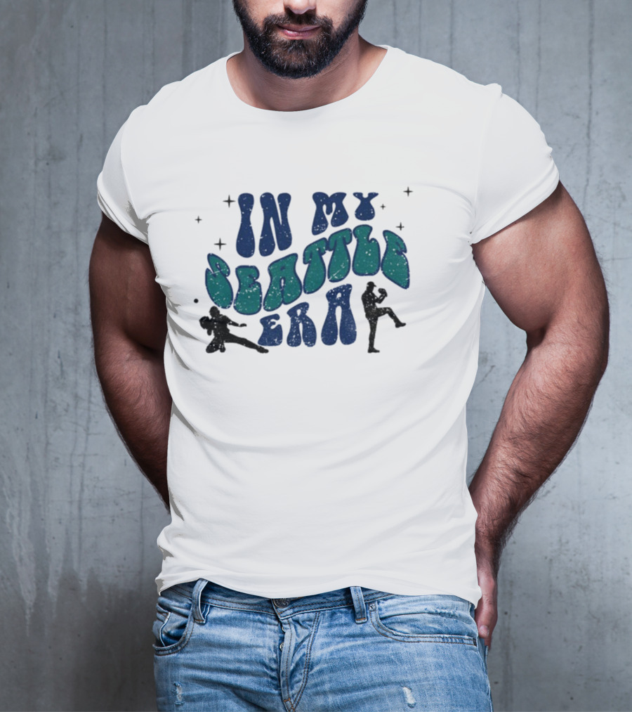 Seattle Mariners In My Seattle Era MLB Vintage Baseball T-Shirt