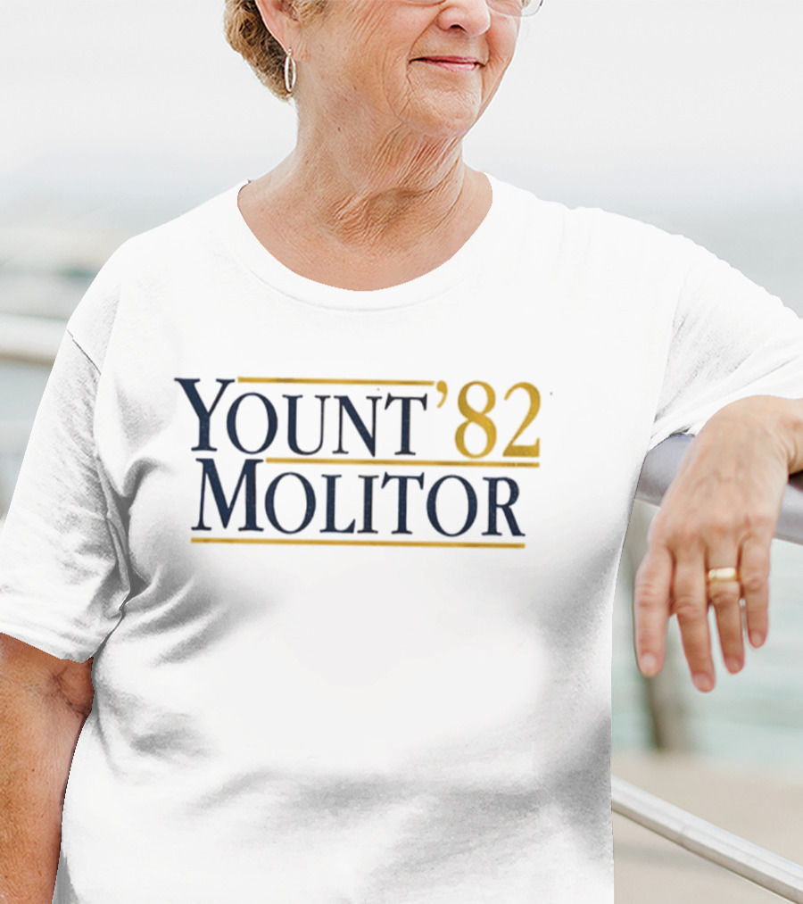 Yount '82 Molitor Milwaukee Brewers MLB Baseball Robin Yount Paul Molitor T-Shirt