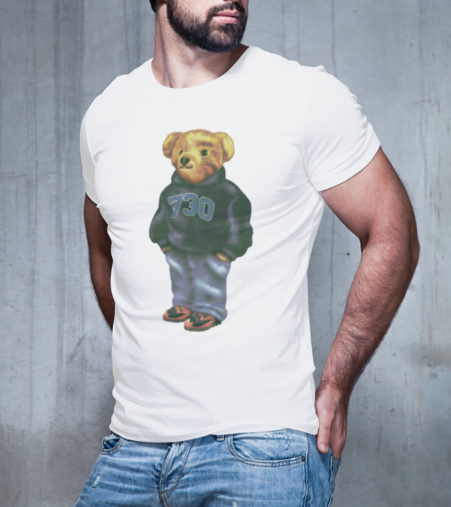 730 Bear Fresh Blank And Jeans Look T-Shirt