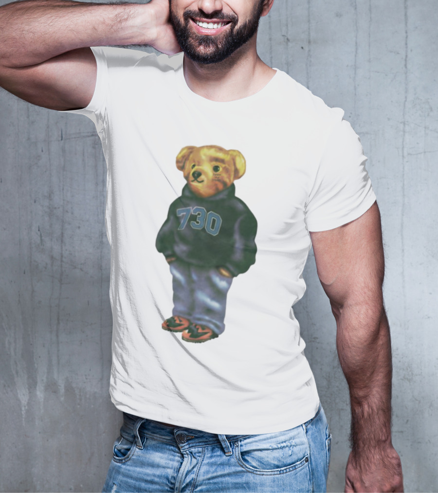 730 Bear Fresh Blank And Jeans Look T-Shirt