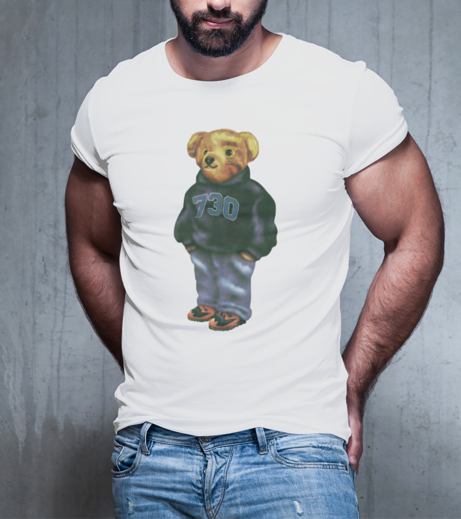 730 Bear Fresh Blank And Jeans Look T-Shirt