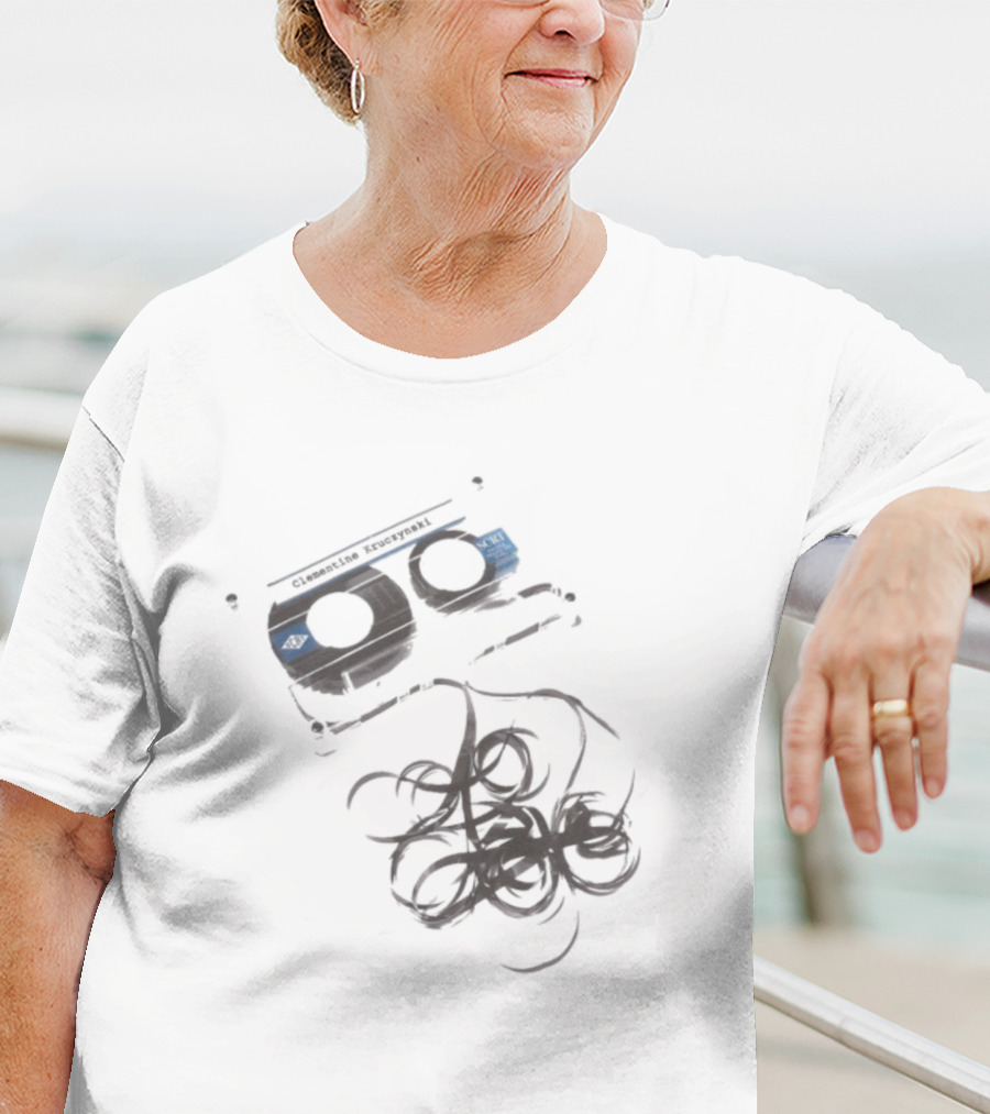 Clementine Kruczynski Cassette Tape Illustration T-Shirt
