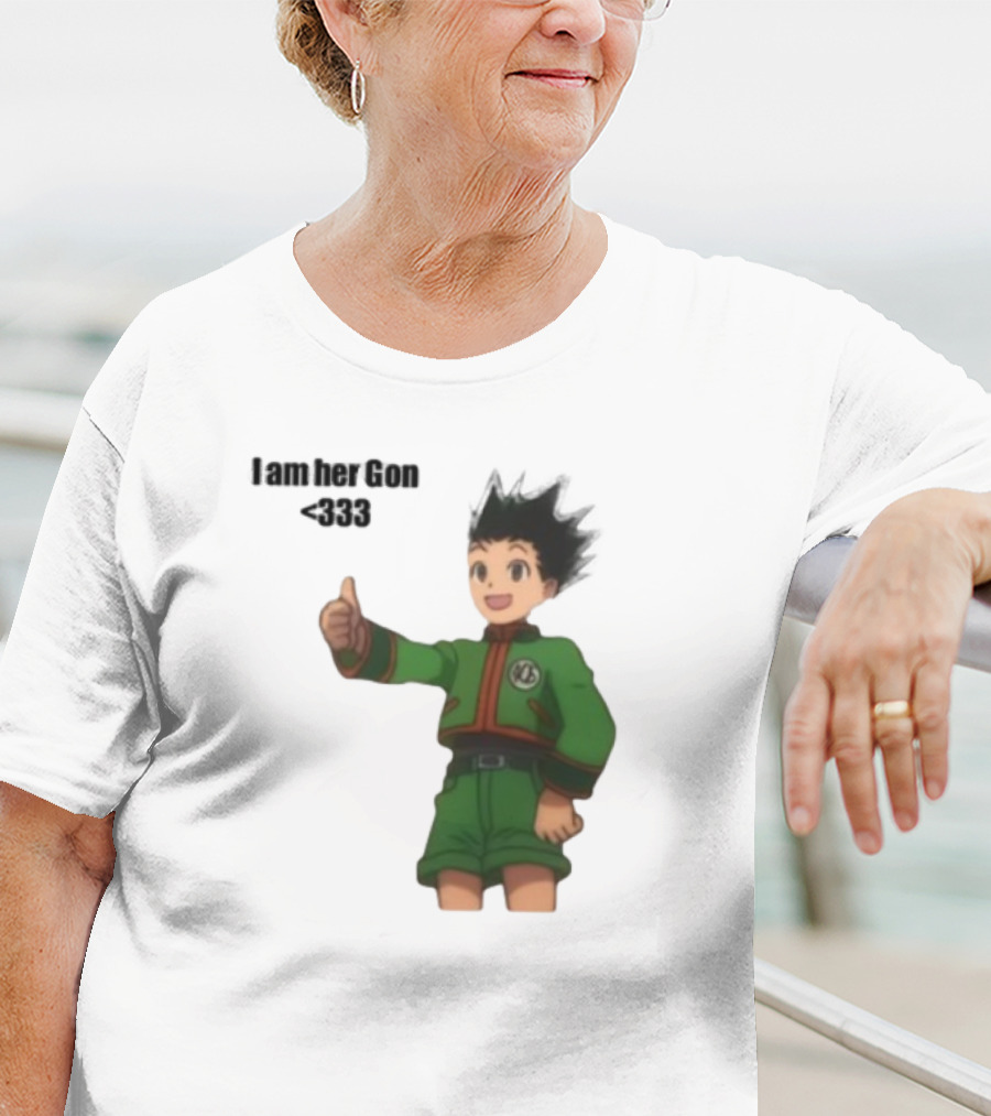 I Am Her Gon Anime Thumbs Up <333 Hunter Character T-Shirt