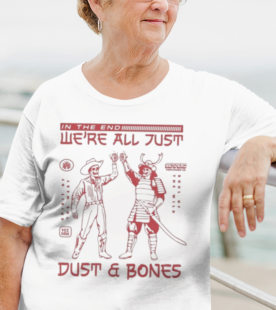 Dust & Bones Cowboy Samurai High Five T-Shirt
