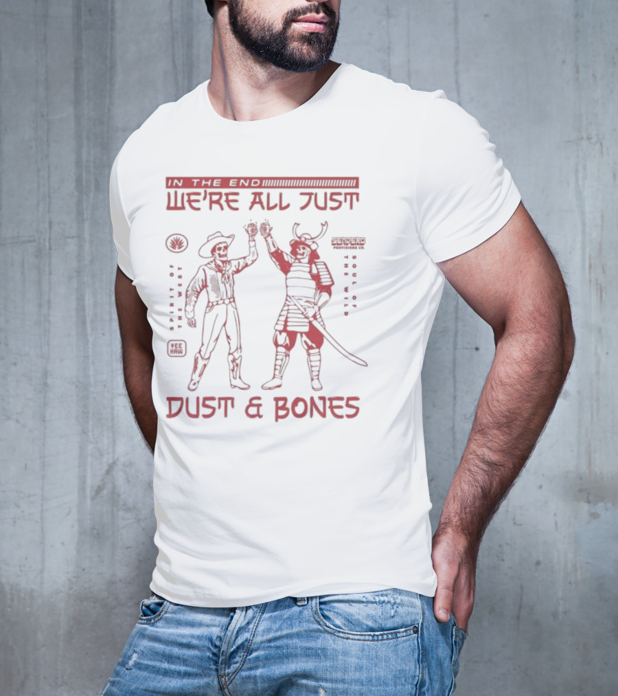 Dust & Bones Cowboy Samurai High Five T-Shirt