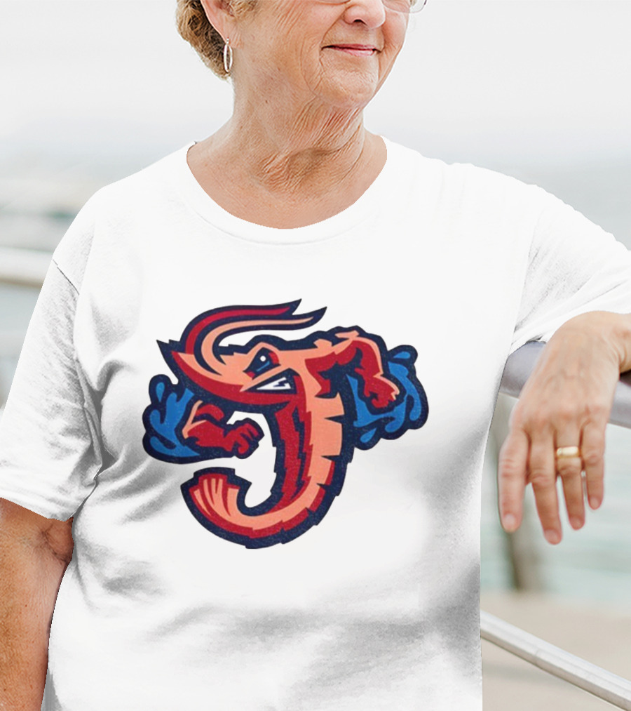 Jacksonville Jumbo Shrimp J Logo 2025 International League Champions MLB T-Shirt