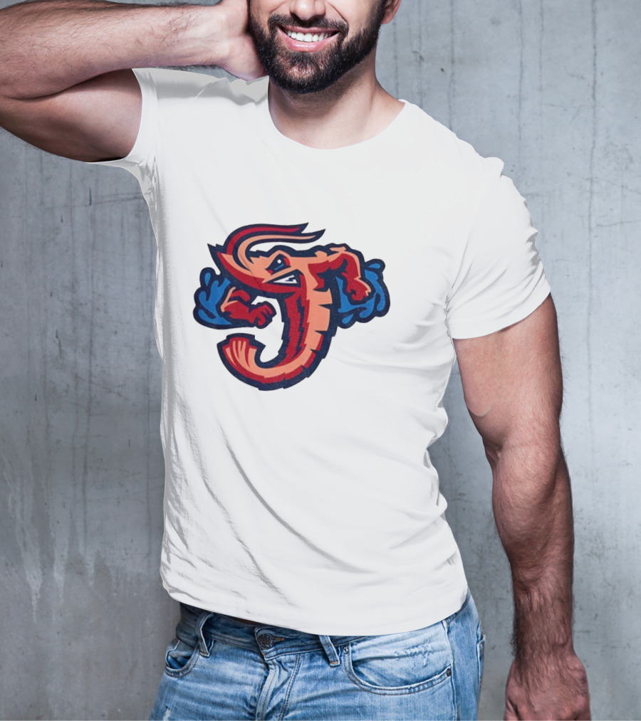 Jacksonville Jumbo Shrimp J Logo 2025 International League Champions MLB T-Shirt