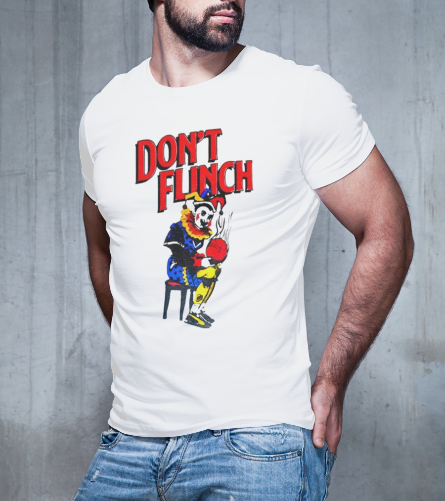Tyrese Haliburton Basketball Clown Don't Flinch T-Shirt