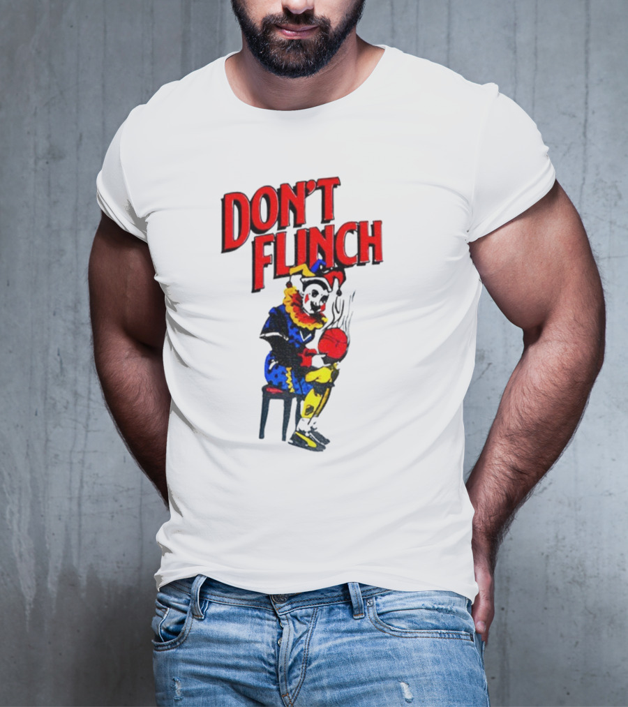Tyrese Haliburton Basketball Clown Don't Flinch T-Shirt