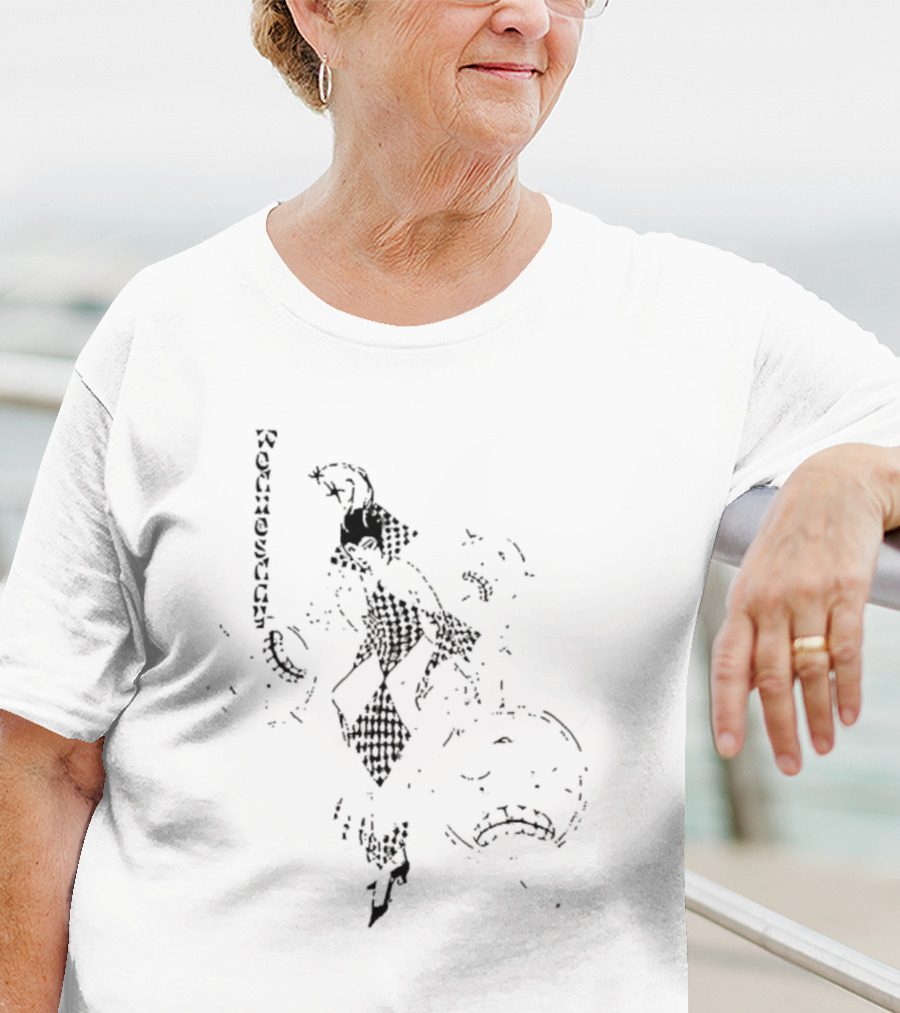 Wednesday Queen Of Sad Iconic Dark Gothic Vibes T-Shirt