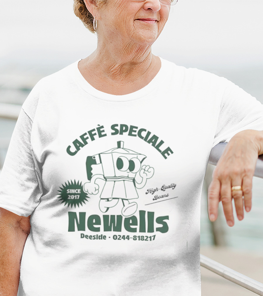 Caffè Speciale Newells 2017 High Quality Beans Since Rosetta 0244-988217 T-Shirt