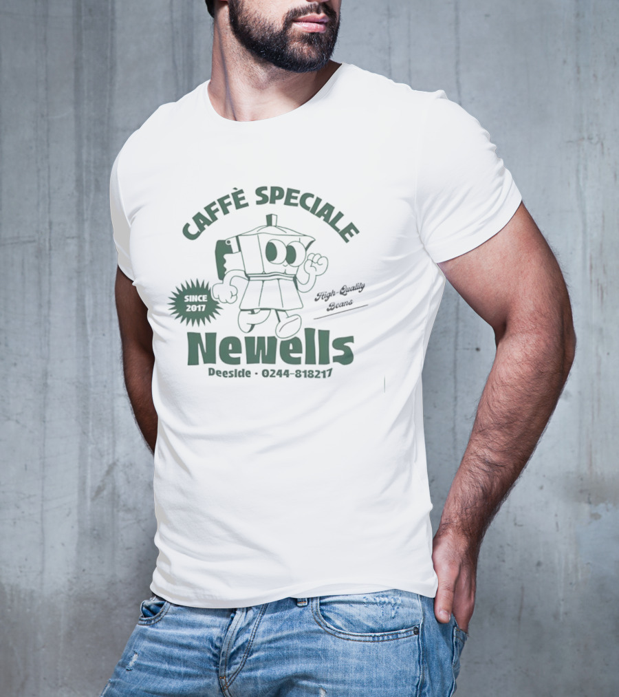 Caffè Speciale Newells 2017 High Quality Beans Since Rosetta 0244-988217 T-Shirt
