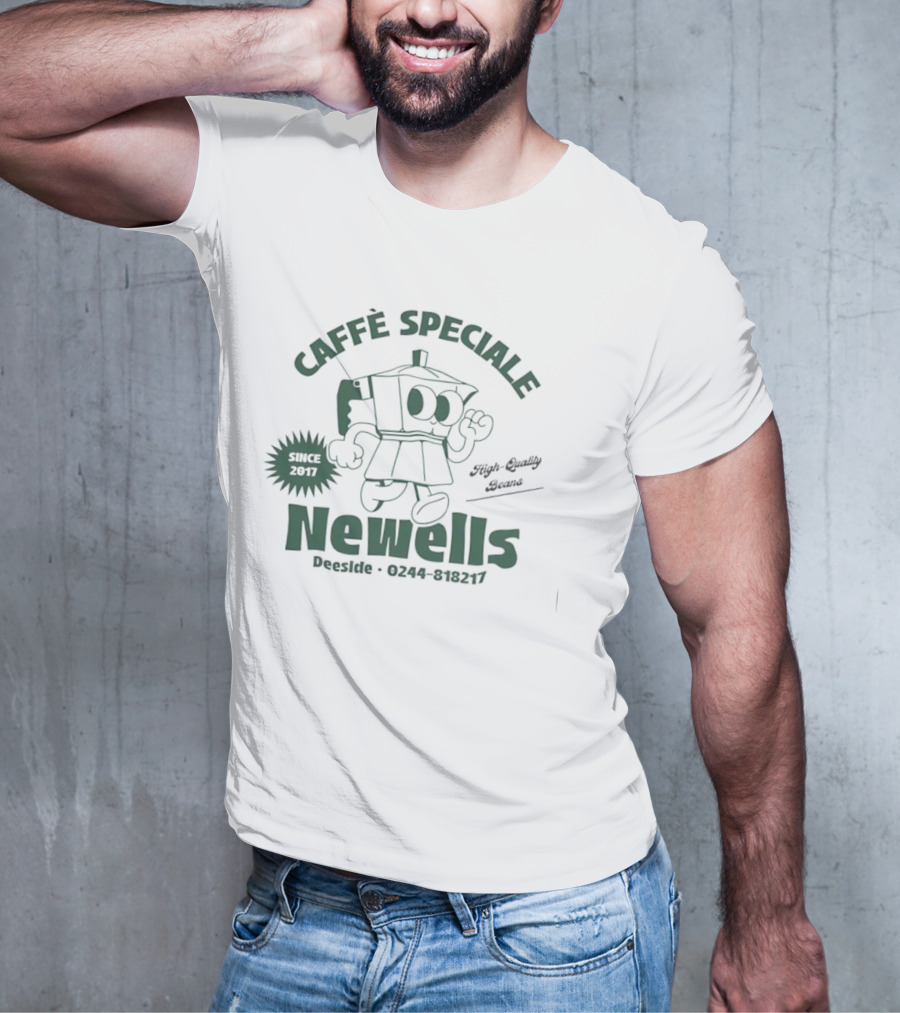 Caffè Speciale Newells 2017 High Quality Beans Since Rosetta 0244-988217 T-Shirt