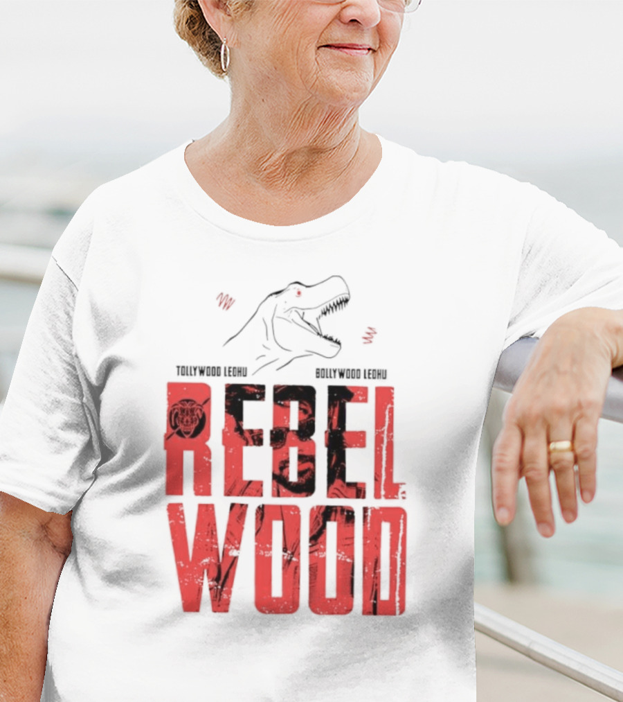 Rebelwood Dinosaur Tollywood Ledhu Bollywood Ledhu T-Shirt