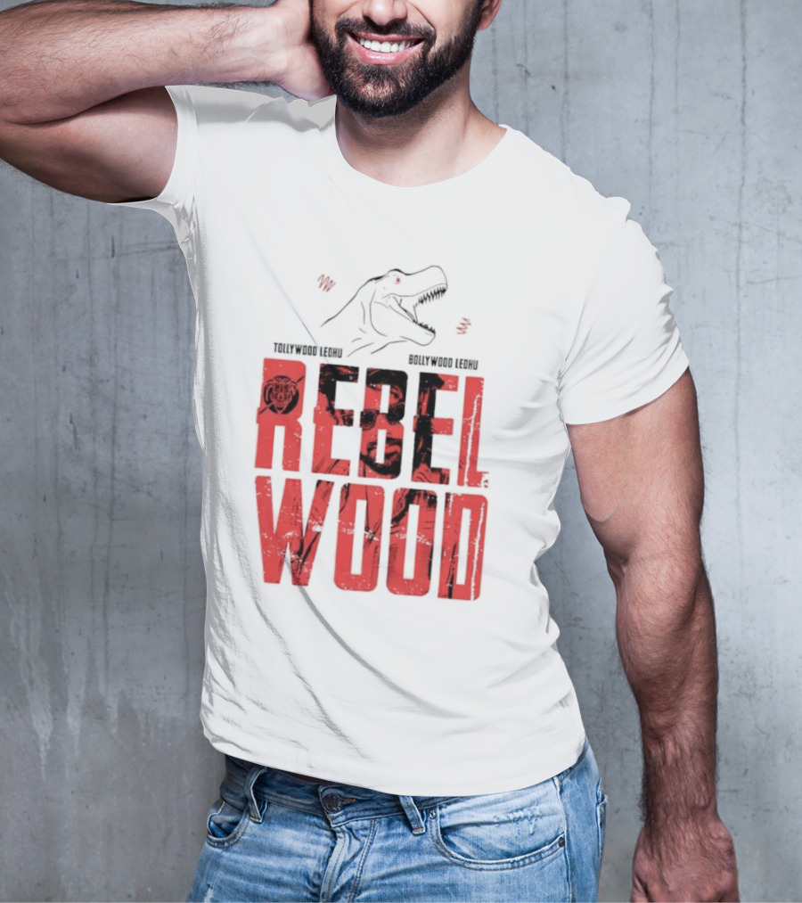 Rebelwood Dinosaur Tollywood Ledhu Bollywood Ledhu T-Shirt