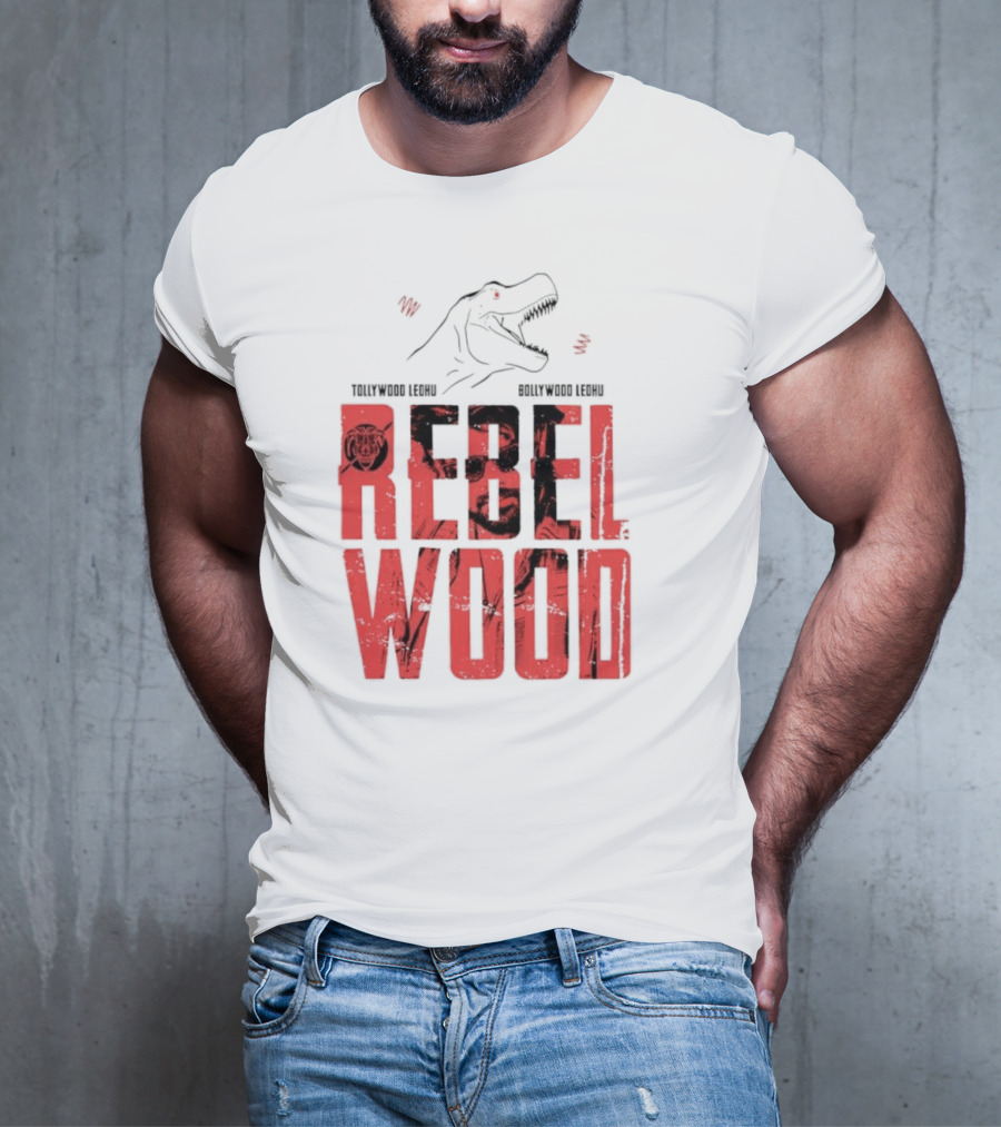 Rebelwood Dinosaur Tollywood Ledhu Bollywood Ledhu T-Shirt