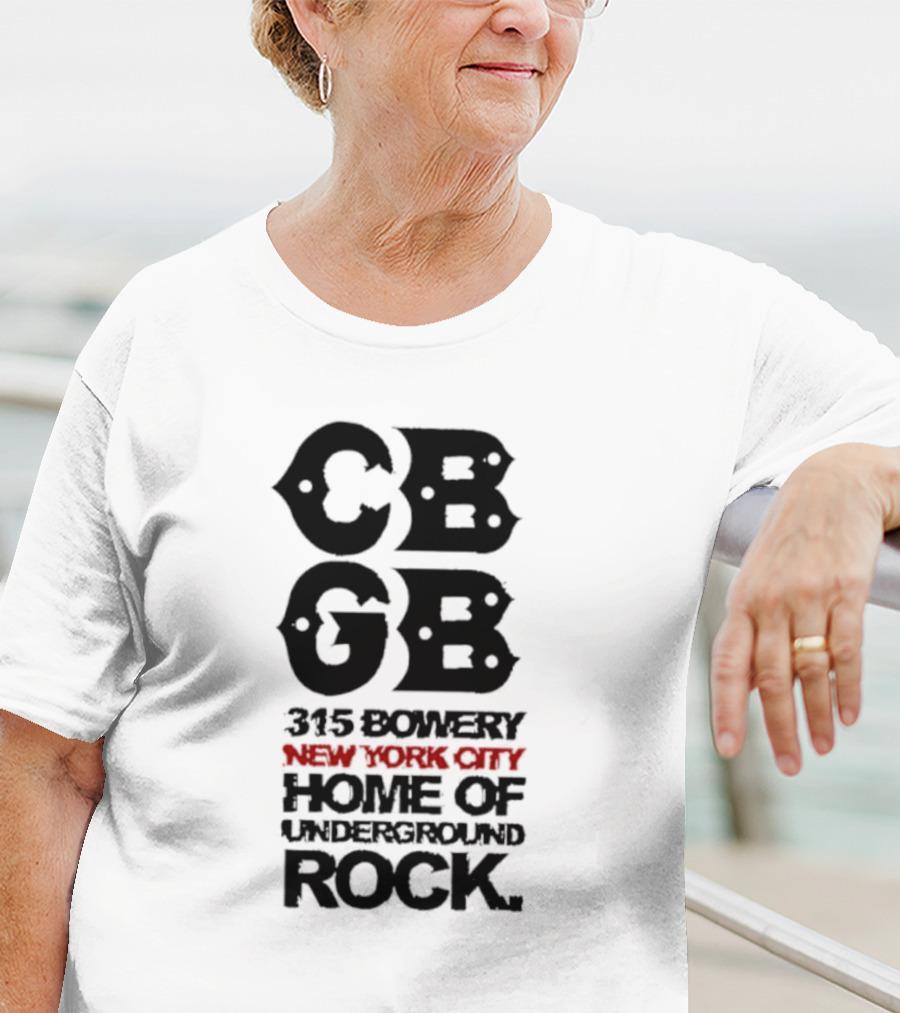 CBGB Festival 1973 New York City 315 Bowery Underground Rock T-Shirt