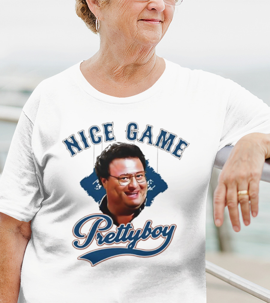Nice Game Prettyboy Newman Face Graphic T-Shirt