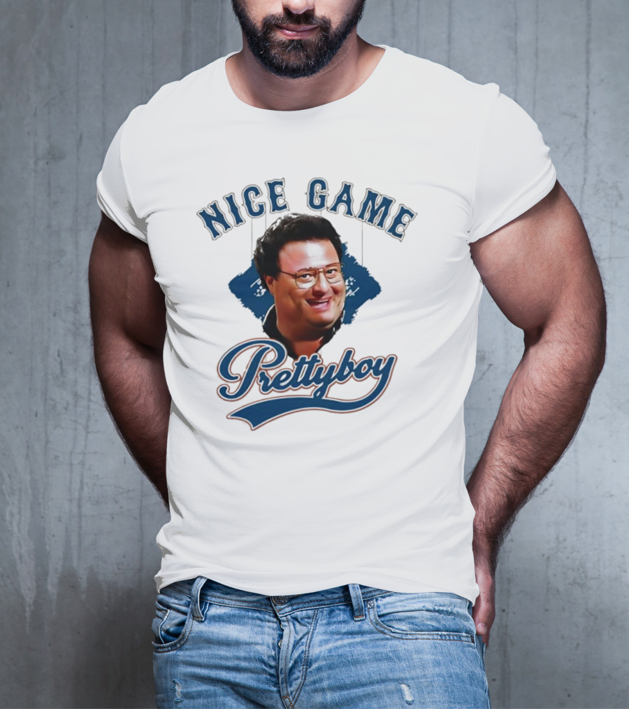Nice Game Prettyboy Newman Face Graphic T-Shirt