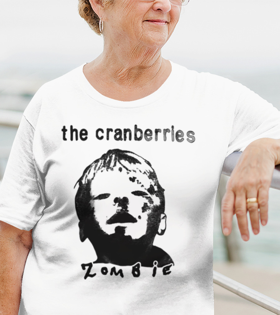 The Cranberries Zombie Kid Face Drawing T-Shirt