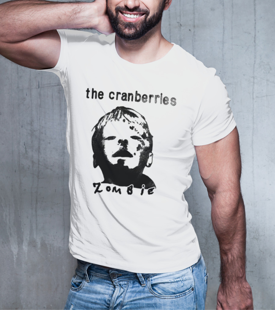 The Cranberries Zombie Kid Face Drawing T-Shirt