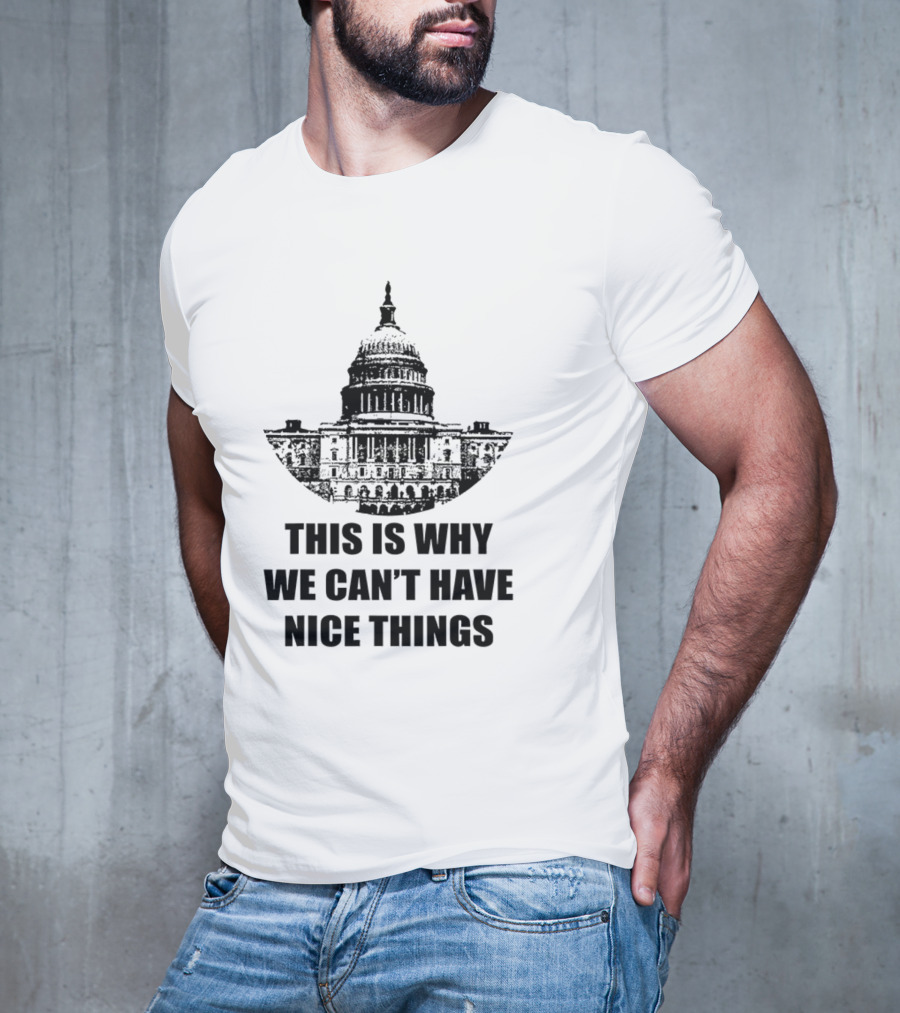 This Is Why We Can’t Have Nice Things Resist Corrupt Society Rebellion T-Shirt