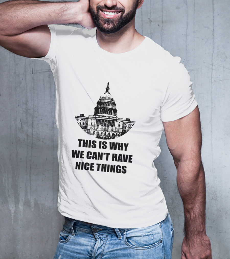 This Is Why We Can’t Have Nice Things Resist Corrupt Society Rebellion T-Shirt