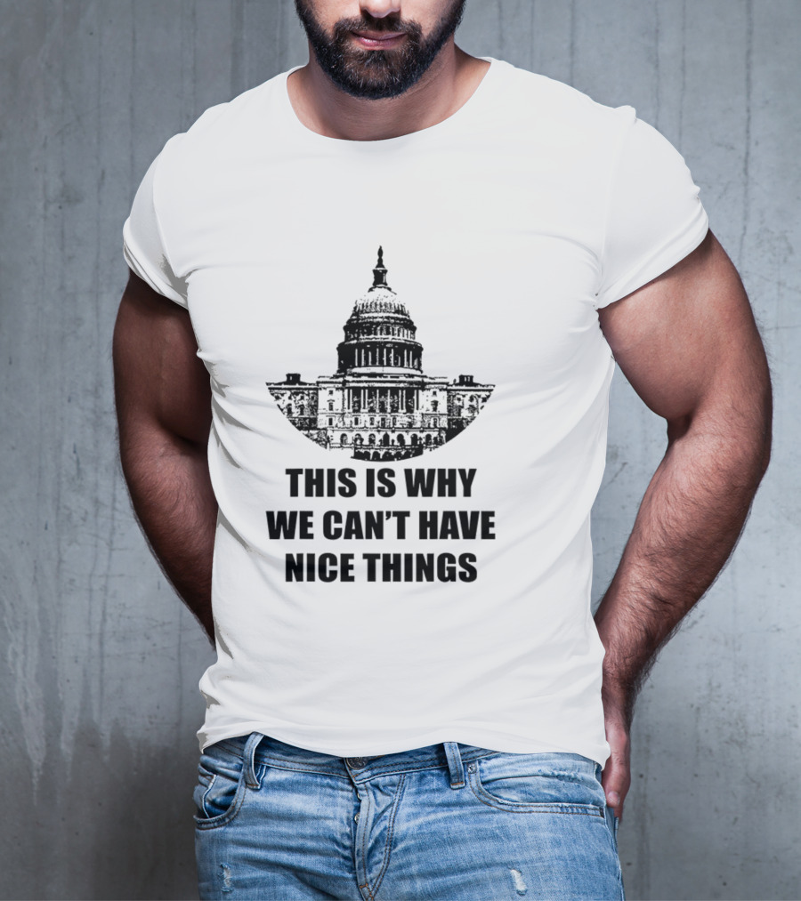 This Is Why We Can’t Have Nice Things Resist Corrupt Society Rebellion T-Shirt