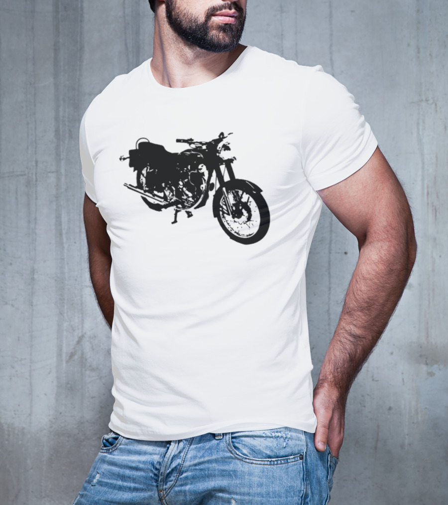 Bacon Hair Riding Motorcycle Fun Adventure T-Shirt